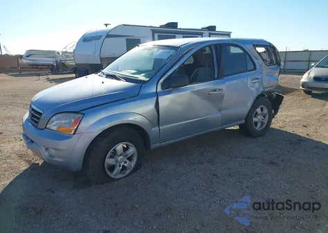 2008 Kia Sorento Lx Base z USA, uszkodzony, nr VIN KNDJD735985845906